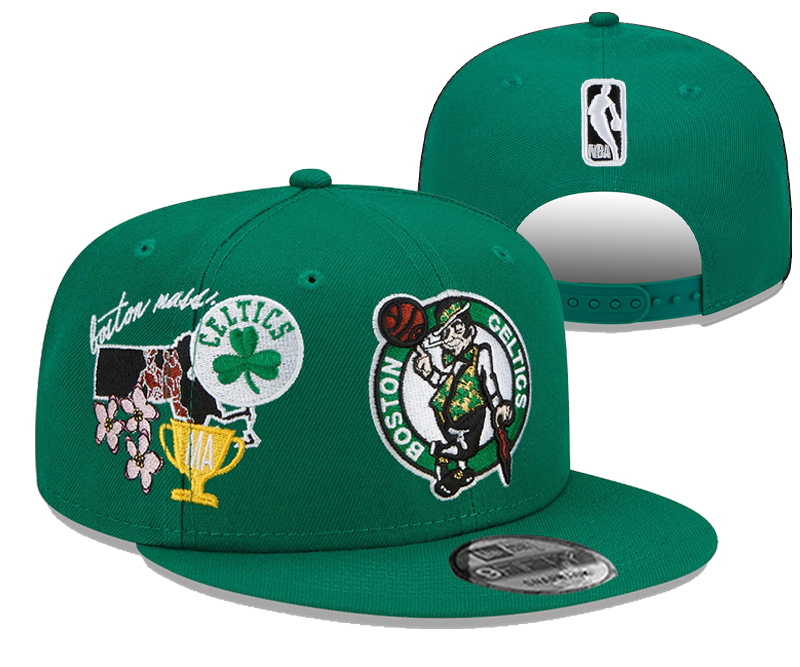 Boston Celtics Stitched Snapback Champions Hats 002